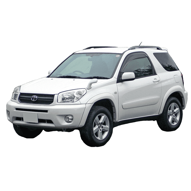 Pre-Cut Window Tint Film For Toyota RAV4 2-Door (1996-2000) – Any Shade VLT, Nano Carbon