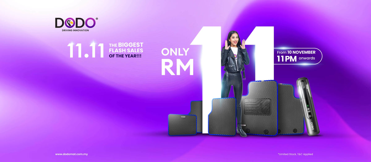 1111 Flash Sale | Dodo® Car Mat Malaysia